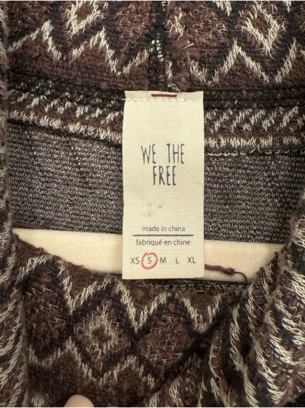 Free People "At the lodge" turtle neck size small . - Picture 4 of 7